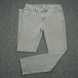 Outerknown Jeans Mens 33x34 Gray SEA Drifter Tapered Fit 5 Pocket Denim